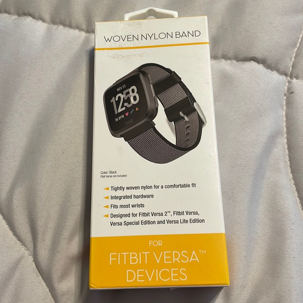 Fitbit versa woven nylon band